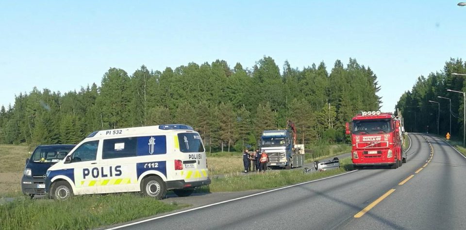 Raivaustyöt käynnissä