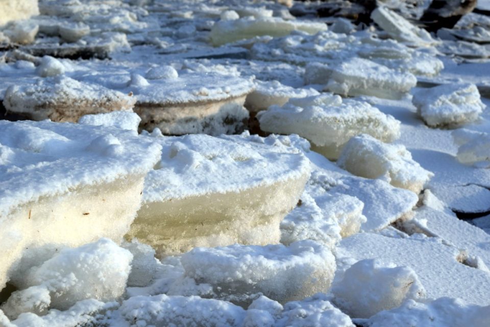 Kokemäenjoki, jää