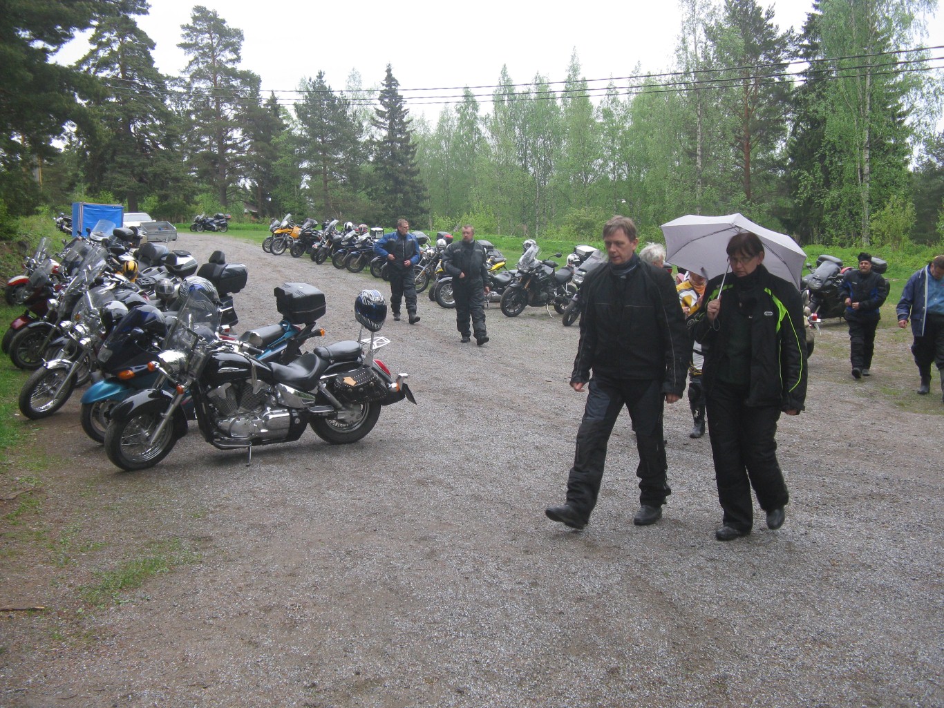 Mouhijärven motoristikirkko 2013