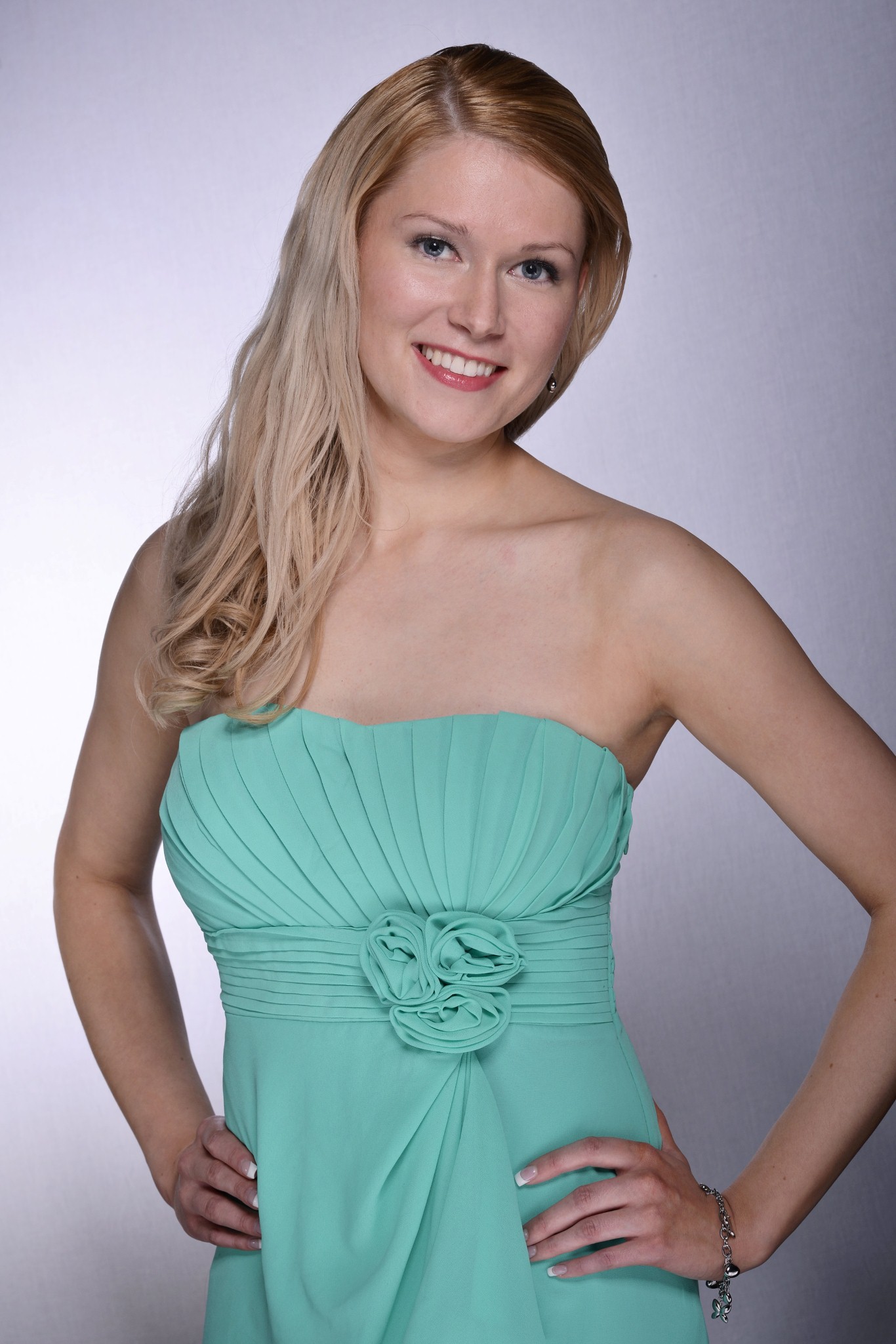 Katariina Suuniitty osallistui aiemmin tänä vuonna Miss Suomi -kilpailuun. [c]Finnartist Oy[/c]