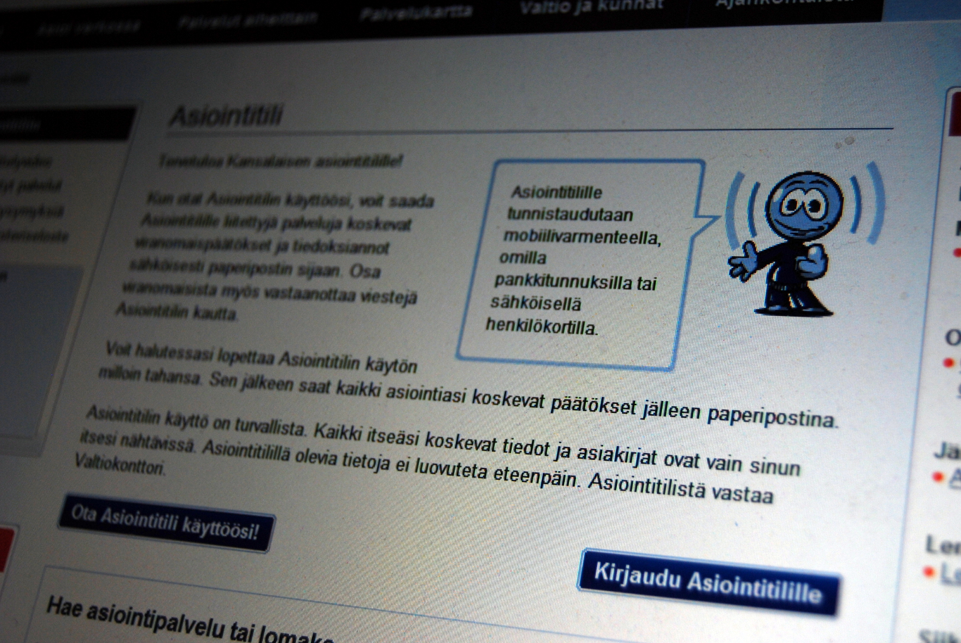 Kansalaisen asiointitili