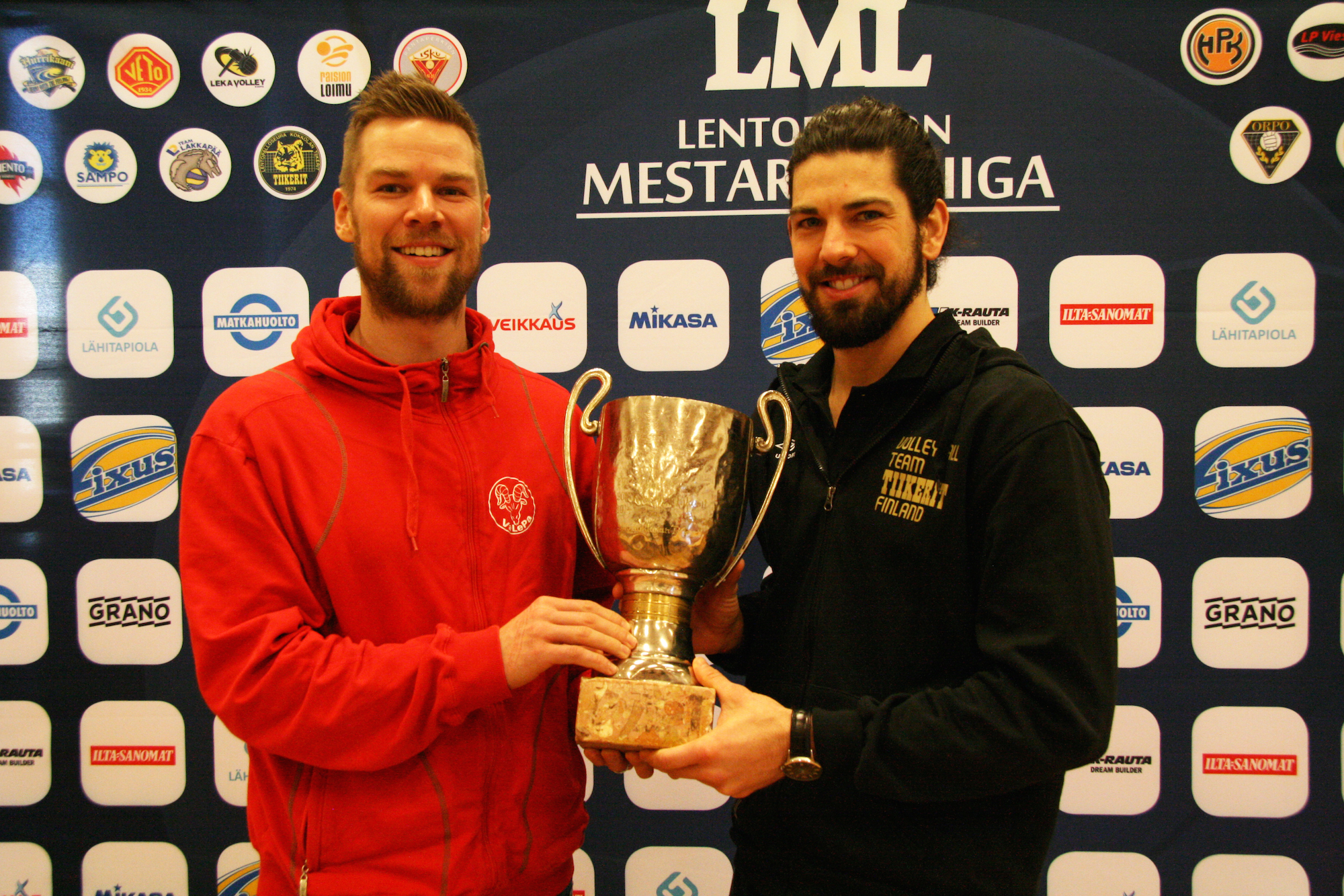 Antti Esko ja Steven Kehoe