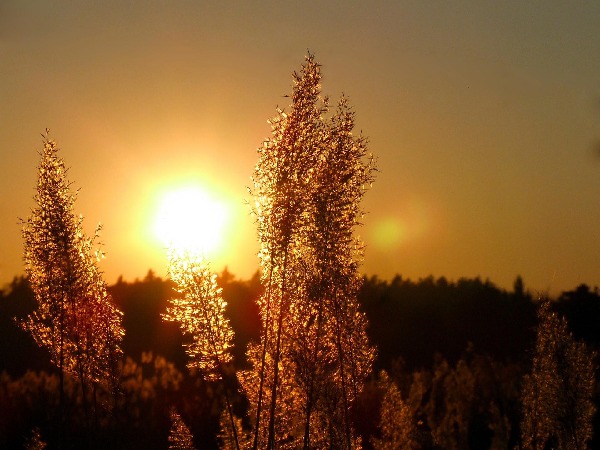Aurinko, pilvet