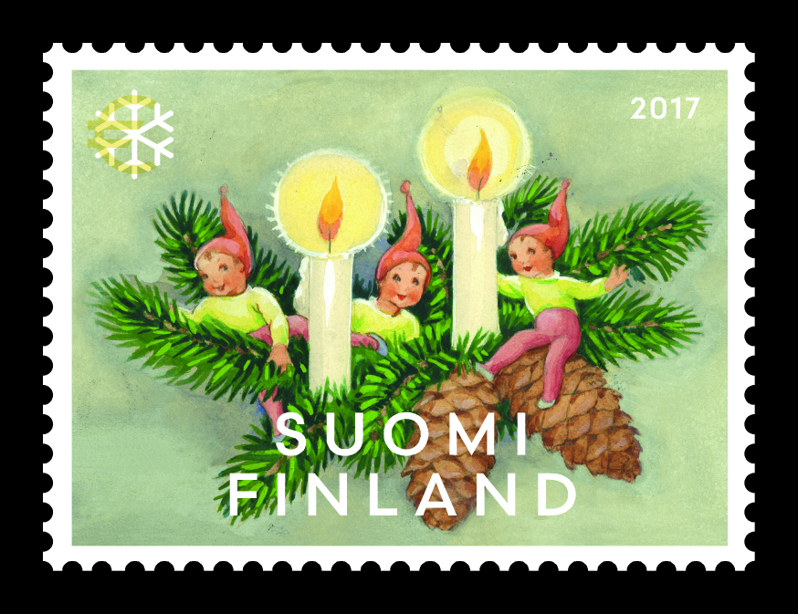Joulupostimerkki