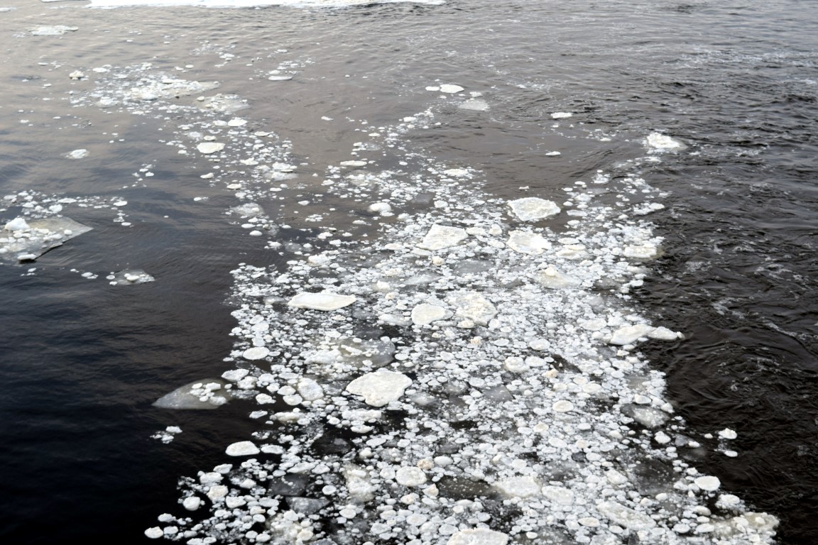 Kokemäenjoki, jää