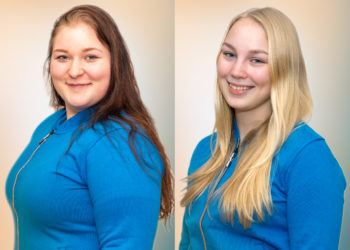 Sofia Ratinen ja Wilhelmiina Saarijärvi