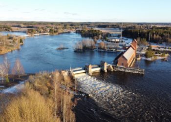 Äetsän voimalaitos, Keikyän riippusilta
