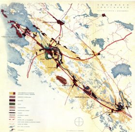 Alvar Aalto, Kokemäenjokilaakson nauhakaupunki