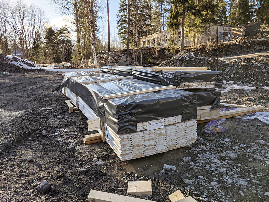 Rakentaminen, rakennustyömaa