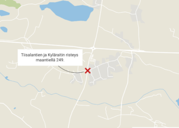 Maantie 249, Tiistalantien ja Kyläraitin risteys