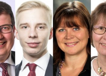 Arto Satonen, Miko Bergbom, Marjo Anttoora, Pirjo Raunio