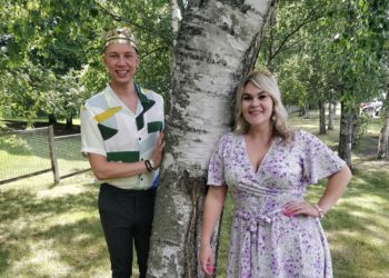 Tangokuningas Pasi Flodström, tangokuningatar Charlotta Saari