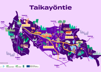 Taikayöntien kartta