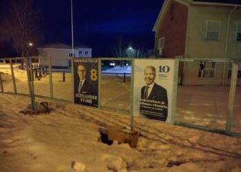 Vaalijulisteet, Alexander Stubb, Pekka Haavisto
