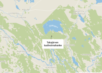 Kokemäki, Takajärvi, tuulivoimapuisto