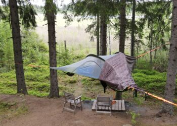 Kommee Kurki, tentsile-leiri