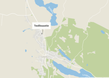 Lavia, Teollisuustie