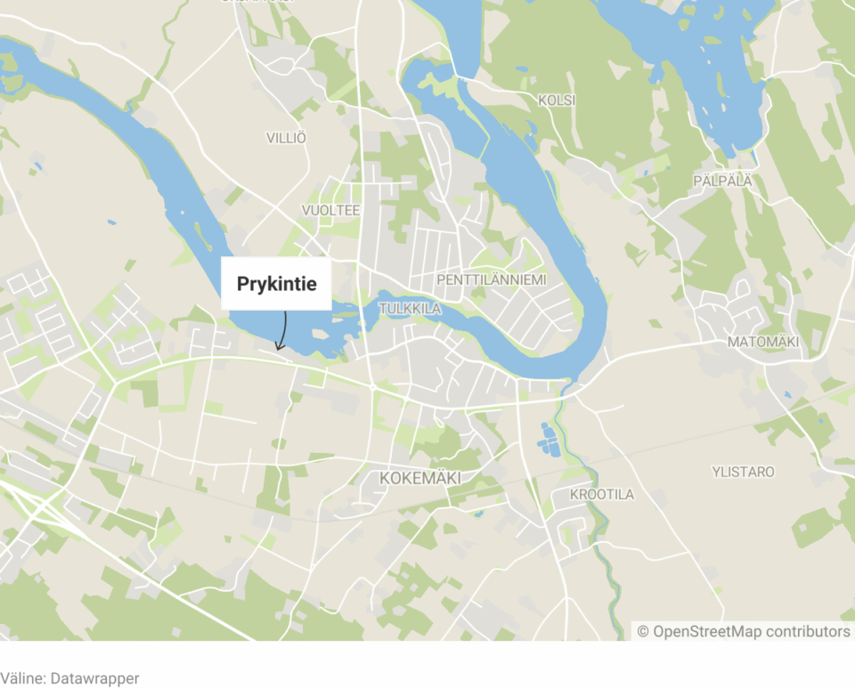 Kokemäki, Prykintie