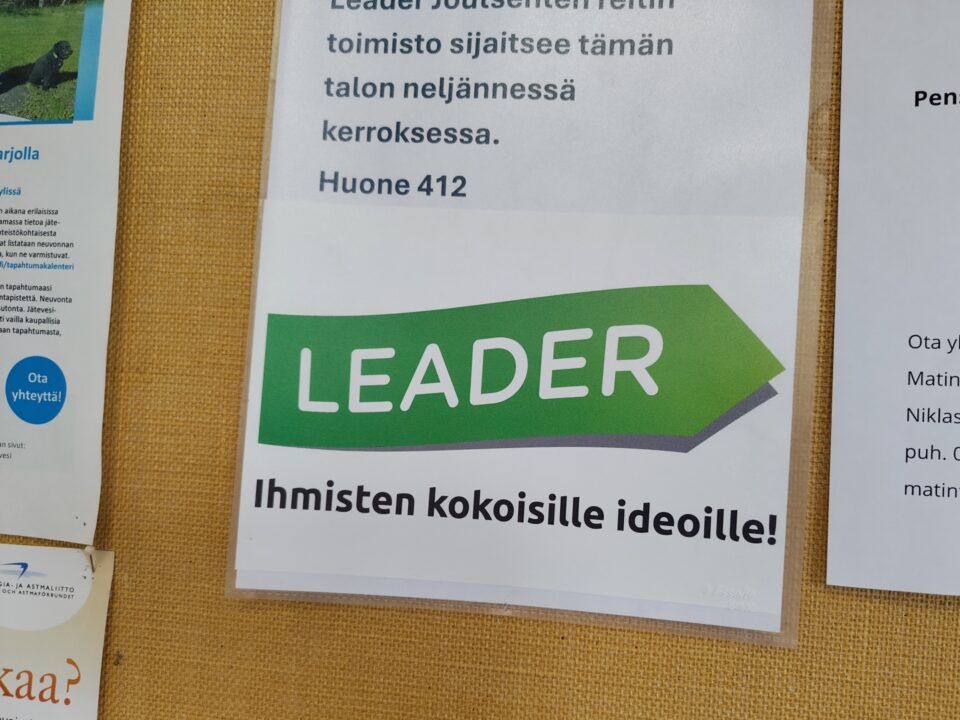 Leader Joutsenten reitti